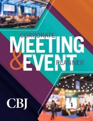 CBJ Corporate Meeting & Event Planner