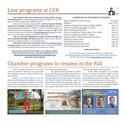Chamber Newsletter - June 2019
