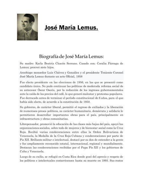 Coronel Jose Maria Lemus