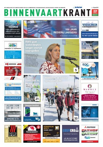 2019-12 100 jaar Reederei Jaegers