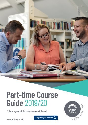 Shipley College Part-time Prospectus 2019-20