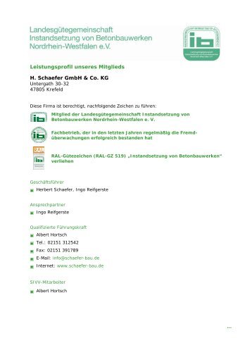 H. Schaefer GmbH & Co. KG - LIB NRW