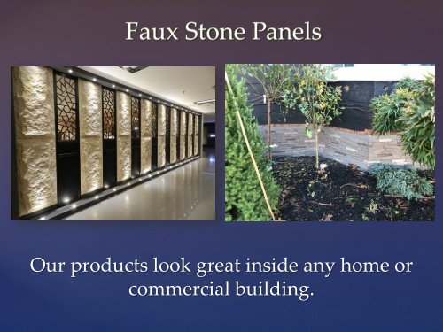 Faux Stone Wall Panels Cheap