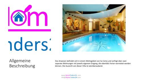 Zu verkaufen Villa mit Pool und Sauna in Sa Coma (BUN0001)