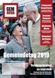 GemNova Magazin Sonderausgabe Gemeindetag 2019