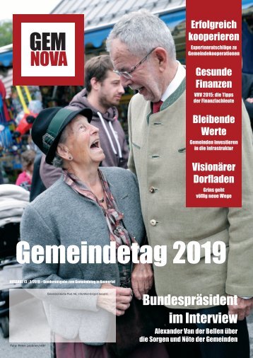 GemNova Magazin Sonderausgabe Gemeindetag 2019