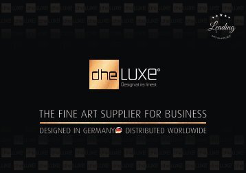 dheLUXE new catalogue 2019