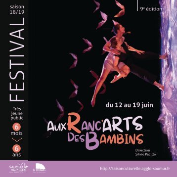 Programme Festival Ranc'arts des Bambins 2019