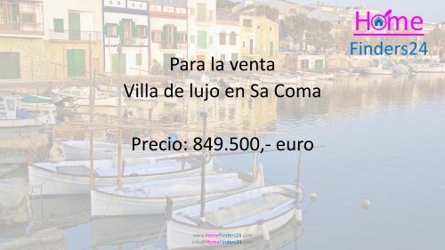 Se vende villa con piscina y sauna en Sa Coma (BUN0001)