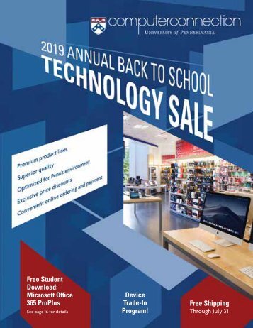 2019 Back To School Technology Sale