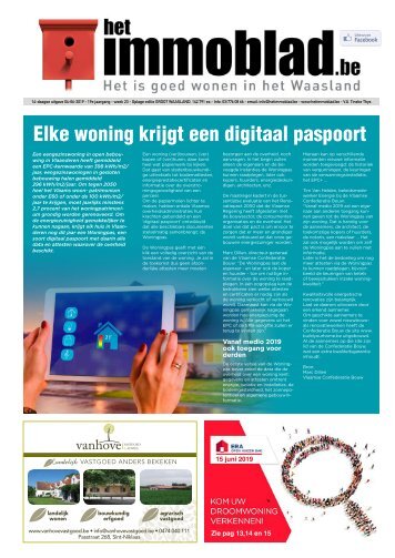 Het Immloblad van 4 juni 2019