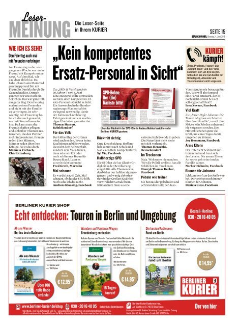 Berliner Kurier 04.06.2019