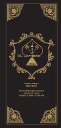 El Dorado Hude - Cocktailbar & Shisha-Lounge
