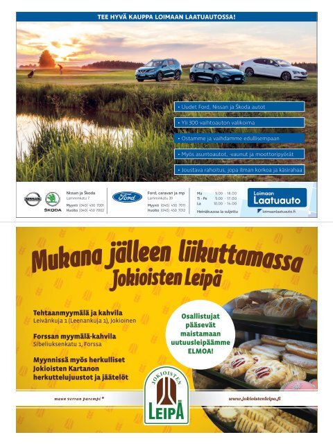 2019 Forssan Suvi-ilta -lehti