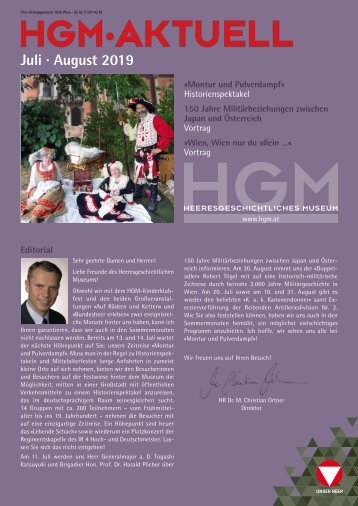 HGM Aktuell Juli/August 2019