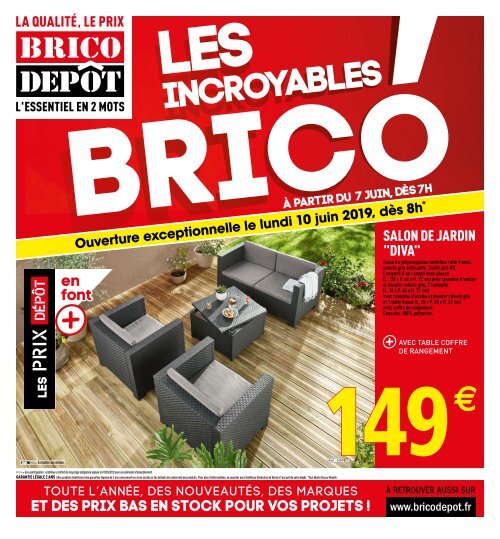 Brico Depot 7 juin-20 juin 2019