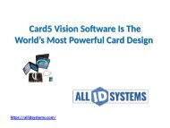 Card5 Vision Software Is The World’s Most Powerful Card Design