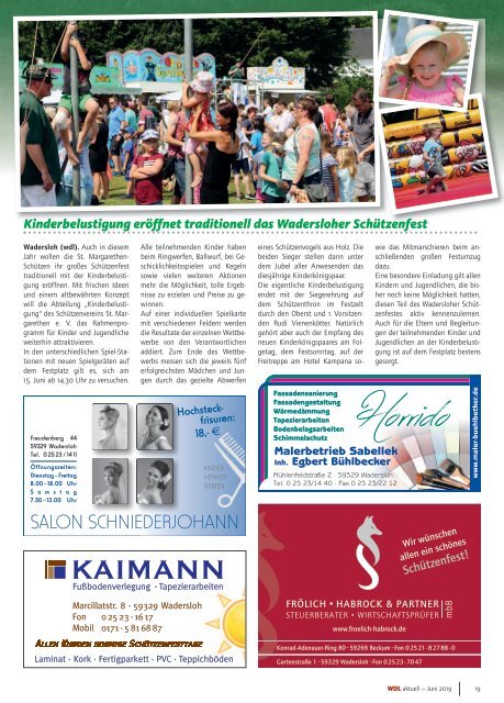 WDL-aktuell Juni 2019