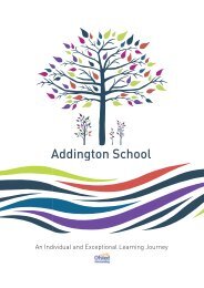 Addington School Prospectus