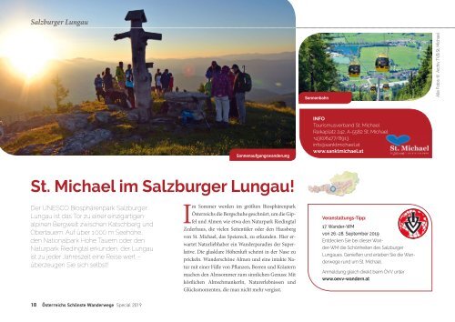 Österreichs Schönste Wanderwege 2019