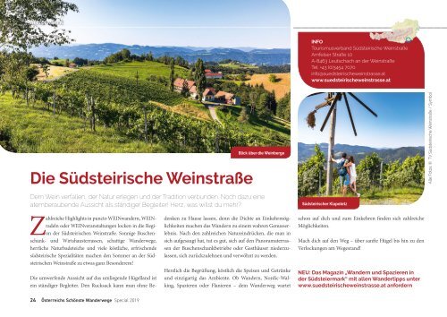 Österreichs Schönste Wanderwege 2019