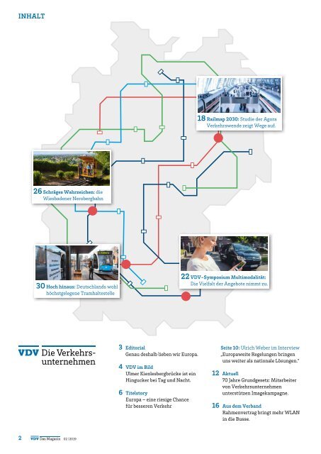 VDV Das Magazin Ausgabe 2/2019