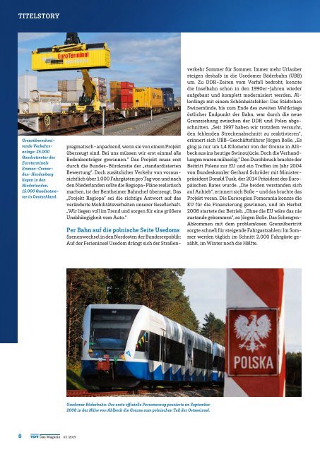 VDV Das Magazin Ausgabe 2/2019