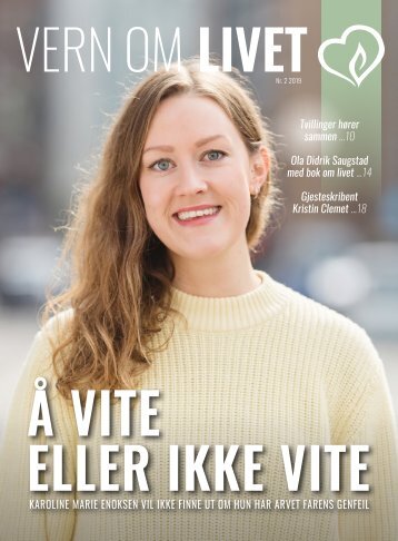 Vern om Livet nr. 2-2019