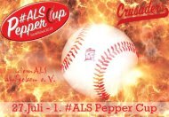 1. ALS Pepper Cup am 27.07.19