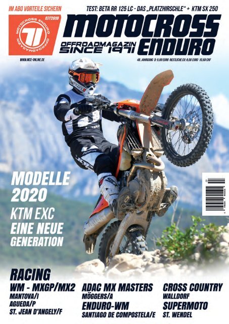 Motocross Enduro Ausgabe 07/2019