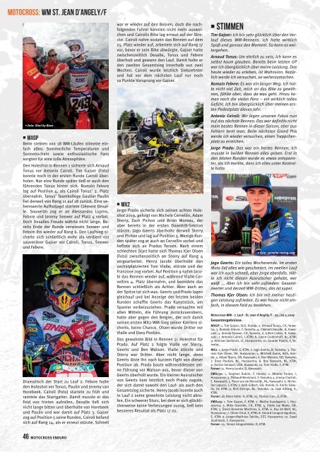 Motocross Enduro Ausgabe 07/2019
