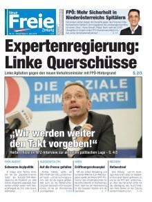 Linke Querschüsse gegen Expertenregierung