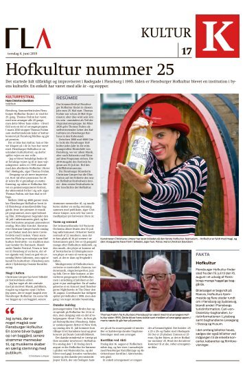 HOFKULTUR NUMMER 25