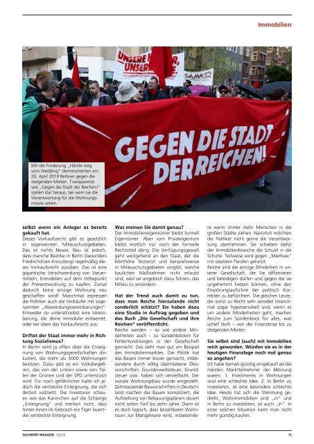 Sachwert Magazin 03/2019