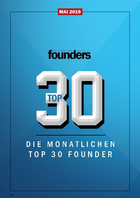 Founders Magazin, Ausgabe 2