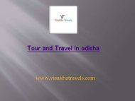 Tour and Travel in Odisha | Tour and Travel in Bhubaneswar