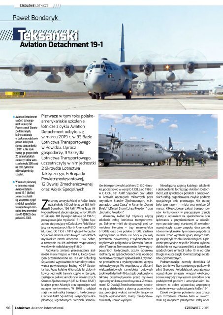 Lotnictwo Aviation International 6/2019 short