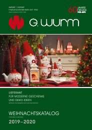 G.Wurm Weihnachtskatalog 2019
