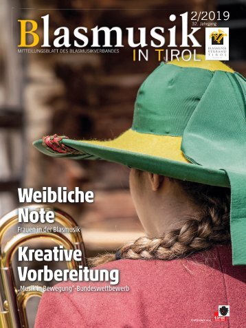 Blasmusik in Tirol - Ausgabe 2 / 2019