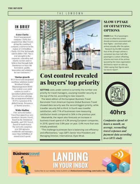 The Business Travel Magazine June/July 2019