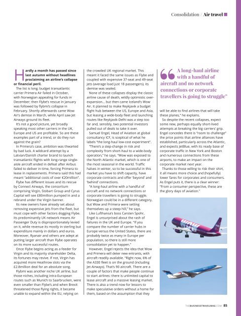 The Business Travel Magazine June/July 2019