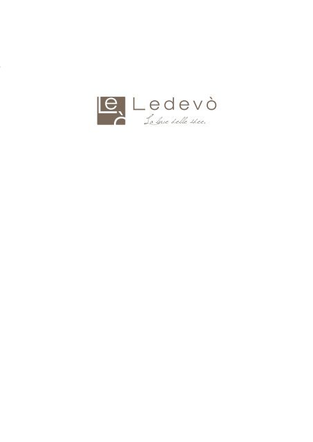LEDEVO&#039; DESIGN CATALOGUE 2019_ESEC