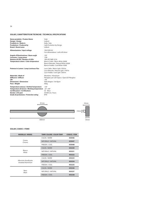 LEDEVO&#039; DESIGN CATALOGUE 2019_ESEC