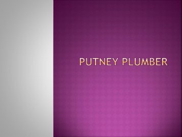 Putney plumber