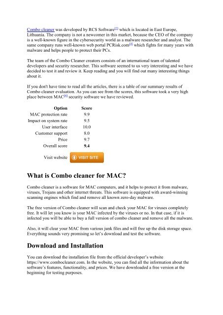 Combo cleaner app Combo cleaner app