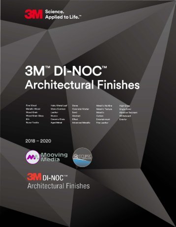 3M Di-Noc Architectural Films Catalogue