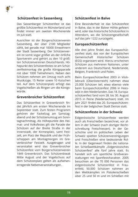 Festschrift 2019 • St.Sebastianus Schützenbruderschaft Aldenhoven