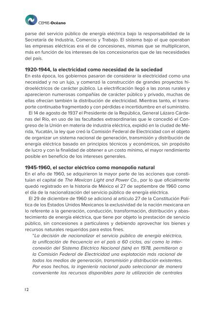 Redes Eléctricas: Mercado Mayorista de Electricidad en México