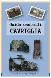 PROGETTO PON - Guida ai Castelli di Cavriglia:storia, immagini, giochi