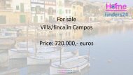 Villa with pool between Campos and Felanitx for sale (CHA0004)